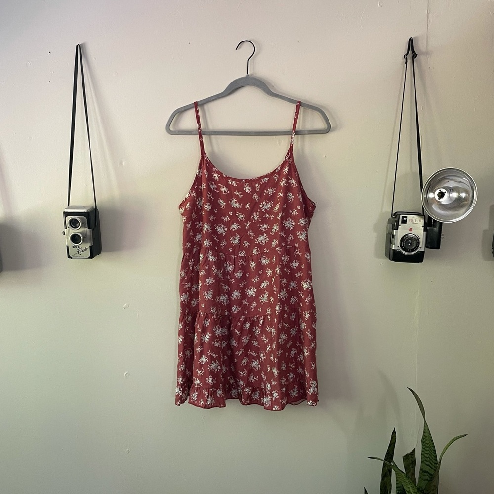 floral tiered dress